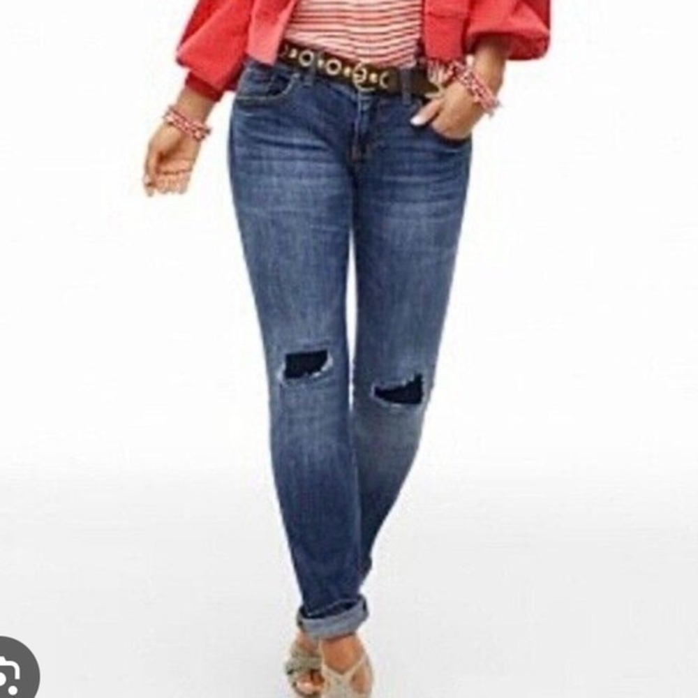 Cabi Slim Boyfriend Patchwork Jeans 4 Style 5695